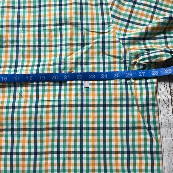 COLUMBIA Men's Rapid Rivers Il Short Sleeve Shirt Green/Blue/Orange Size XXL - Picture 10 of 13